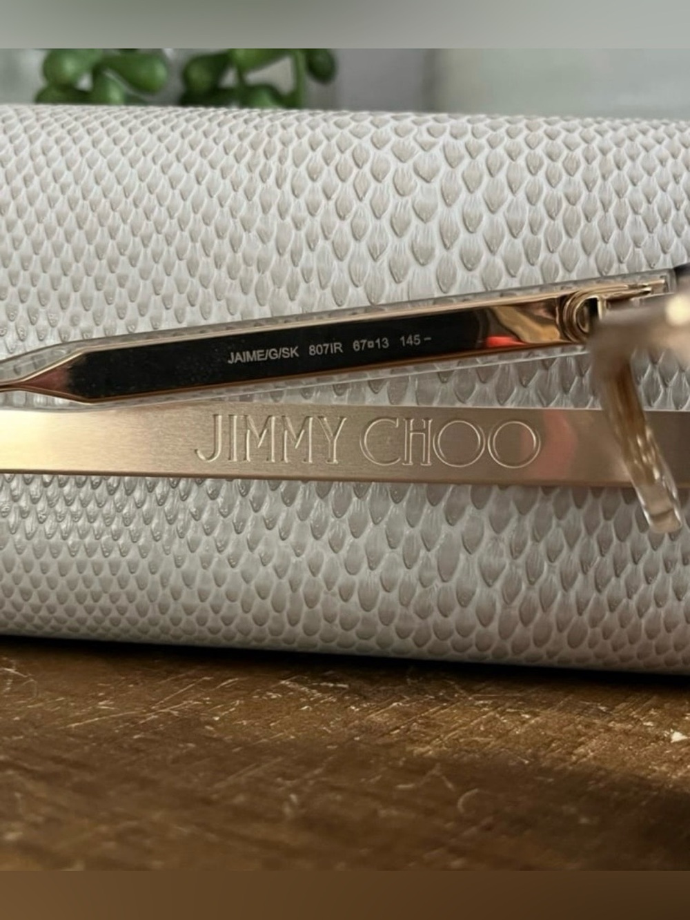 NEW! Jimmy Choo Jaime/G/SK 67mm Sunglasses - Picture 6 of 8